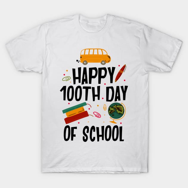 100 Days Of School Cute T-shirt T-Shirt by KsuAnn